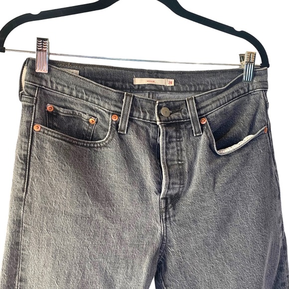 Levi’s Wedgie Break A Leg Tapered Jeans sz 28 - Picture 6 of 13